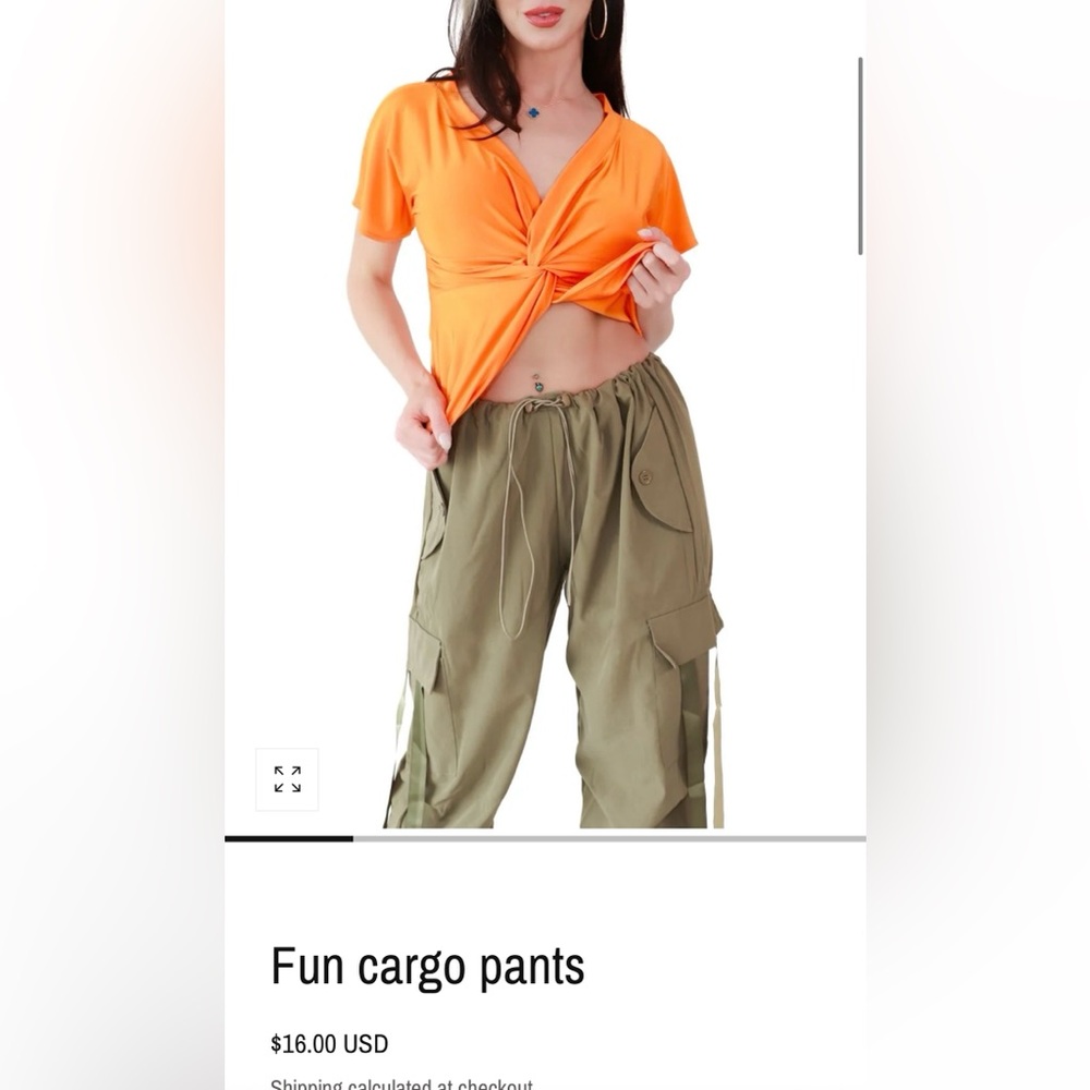 Fun cargo pants